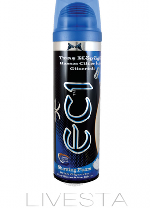 Піна для гоління для чутливої шкіри з гліцерином ec1, 200 мл