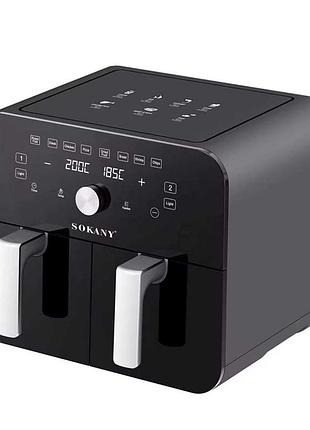 Аерогриль-фритюрниця sk10008 на 10 л сенсорно-механічна