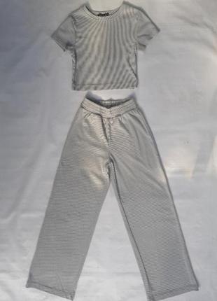 😍фирменный костюм в рубчик як zara