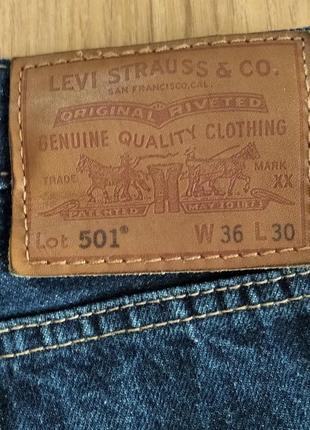 Джинси темно сині levi strauss w 36  l 30 levis чоловічі