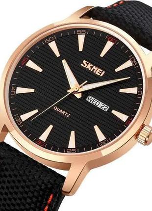 Часы наручные мужские skmei 9303rgbk, часы кварцевые мужские, стильные статусные...