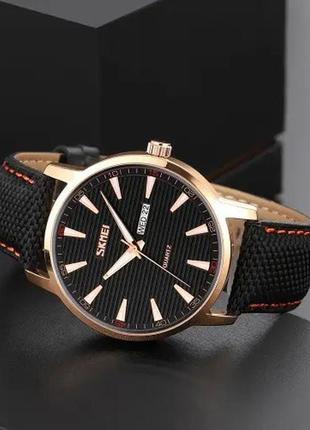 Часы наручные мужские skmei 9303rgbk, часы кварцевые мужские, стильные статусные...