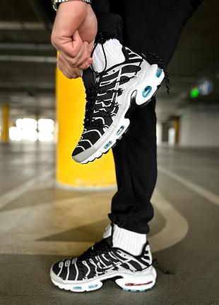 Nike air max plus lace toggle "black grey" 4