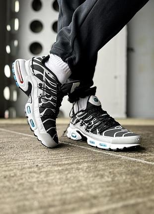 Nike air max plus lace toggle "black grey" 5