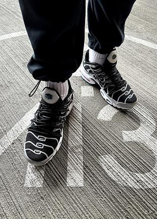 Nike air max plus lace toggle "black grey" 8