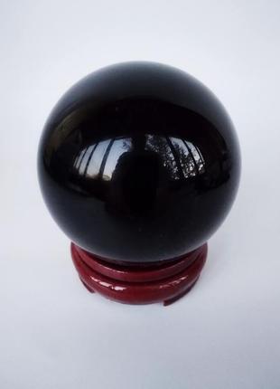Шар из черного оникса