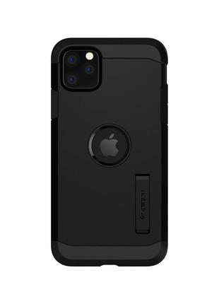 Противоударный чехол spigen для iphone 11 pro touch armor black8 фото