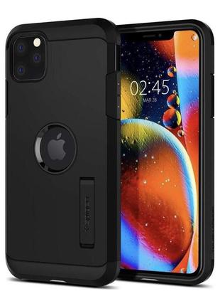 Противоударный чехол spigen для iphone 11 pro touch armor black1 фото