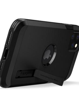 Противоударный чехол spigen для iphone 11 pro touch armor black9 фото
