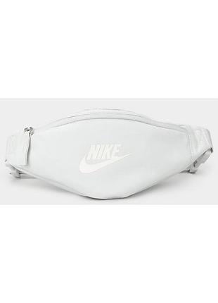 Сумка на пояс nike nk heritage s waistpack 3l сірий уні 28x8x13 см