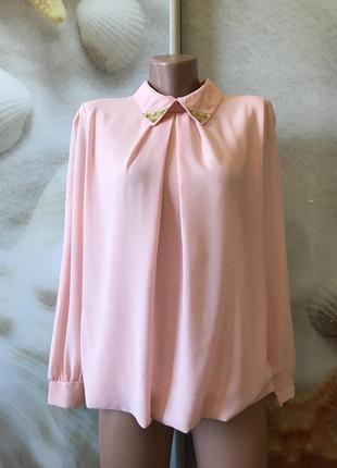💋 красива шифонова блуза розмір с-м✔️