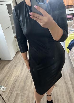 Платье под кожу облегающее