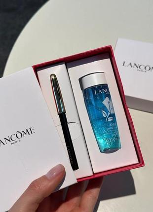 Подарочный набор для женщин lancome bi-facil, 30 ml + карандаш для контура глаз – lancome le crayon khôl, 0.7