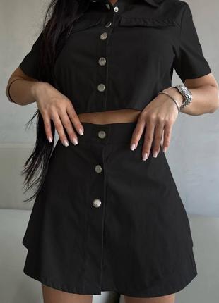 Костюм 3-ка : шорти+спідниця+жакет