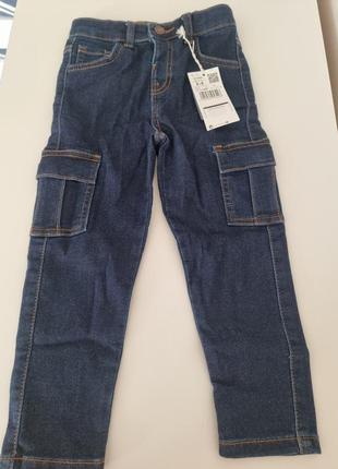 Новые джинсы mango kids