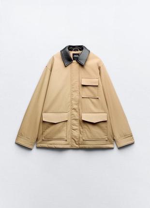 Куртка zara в стиле workwear