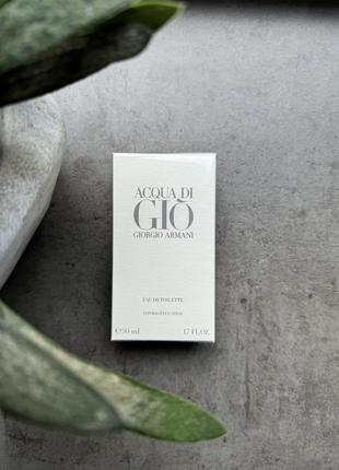 Giorgio armani acqua di gio, туалетна вода, 50 мл