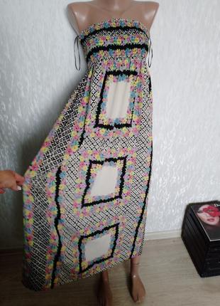 Фирменное красивое платье -сарафан 👗4 фото