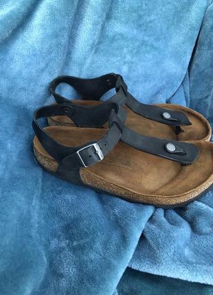 #b4 birkenstock босоніжки шкіра. оригінал.