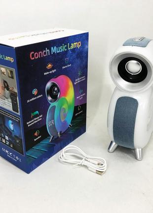 Нічник inspire n70 app 6w 2000 mah, зарядний пристрій з підсвічуванням та вбудованим динаміком10 фото