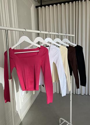Sale базовые трикотажные кофточки