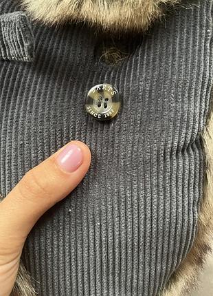 Зимова шапка вушанка зі штучним хутром від bart’s