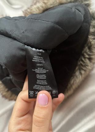 Зимова шапка вушанка зі штучним хутром від bart’s