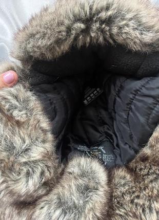 Зимова шапка вушанка зі штучним хутром від bart’s