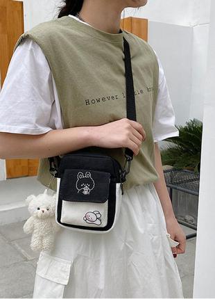 Mimimi bag🐰, девичья сумка с кроликом, девичья сумка, сумка через плечо