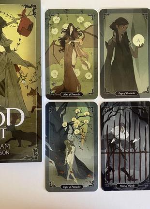 Dark wood tarot set4 фото