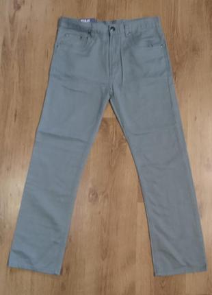 Новые джинсы серые regular w 32 l 30