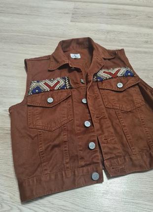Жилетка zara/calvin