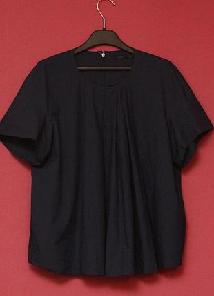 Cos 38 m wmns женская блуза оверсайз кроя хлопок