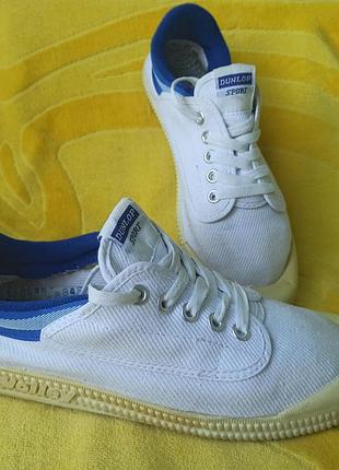 Dunlop volley білі кеди 10