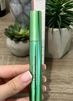 Clarins supra lift&curl туш для вій, 01🤎