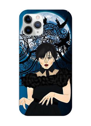 Магнітний чохол на iphone 11 pro max із підтримкою magsafe :: танець. венздей (принт 212)