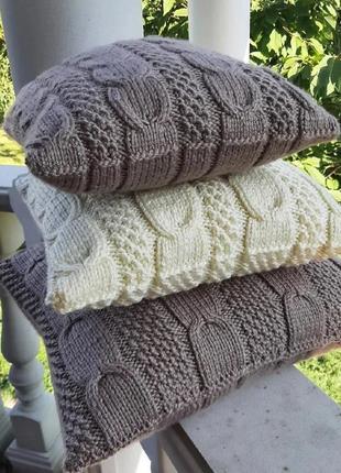 Декоративные подушки ручной работы