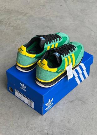 Кроссовки women adidas sl 72 rs green/yellow/black5 фото