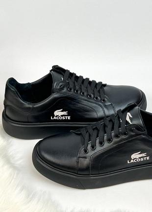 Мужские кеды lacoste6 фото