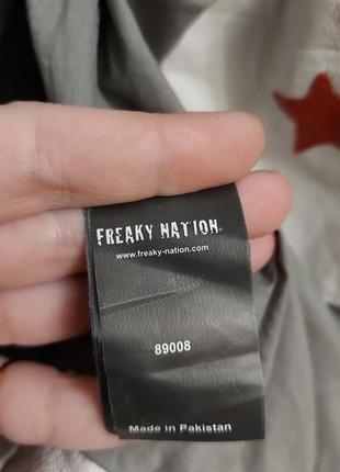 Freaky nation куртка шкіра8 фото