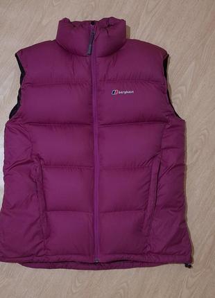 Berghaus женская пуховая жилетка большой размер