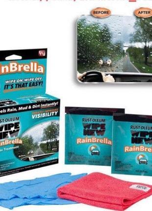 Рідкосит для захисту скла rain brellа art-8854 (80 шт.)