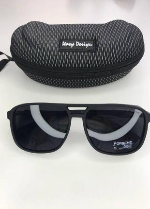 Сонцезахисні окуляри   porsche polarized чорний матовий2 фото