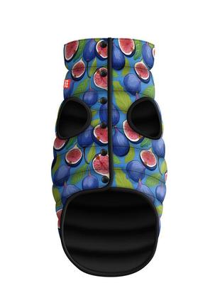 Курточка для собак waudog clothes малюнок "інжир", xs22, в 33-36 см, с 19-22 см