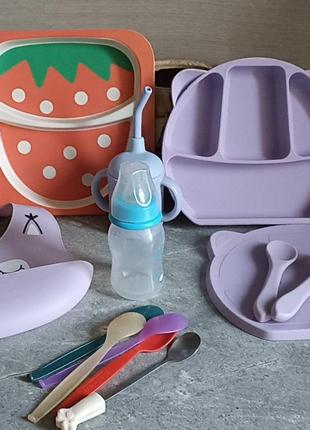 Набір дитячого посуду