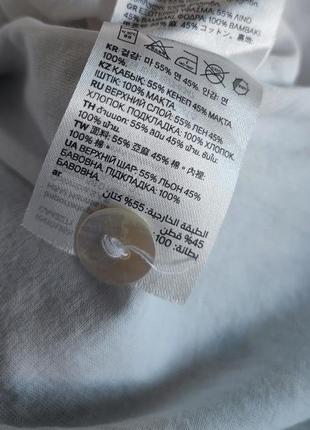 Платье сарафан натуральное лен h&amp;m льняное zara из льна reserved меди cos на...