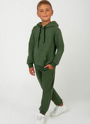 Дитячий базовий спортивний демісезонний костюм двонитка, спортивный костюм детский