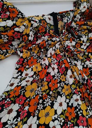 Блуза квітковий принт8 фото