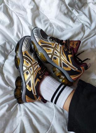 Asics gel kinsei 5 black and gold discount