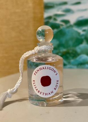 Рідкісність edp penhaligon's elisabethan rose колекційна мініатюра